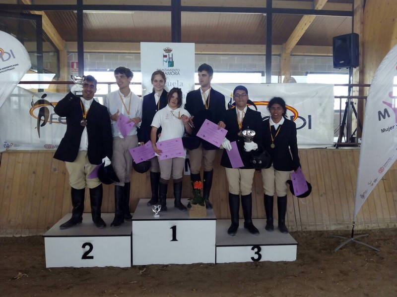 Los Clubes Navarros brillan en el Campeonato de España de Equitación (Doma Clásica) de la FEDDI